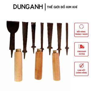 Đục gỗ cầm tay tặng kèm chuôi gỗ lim siêu bền