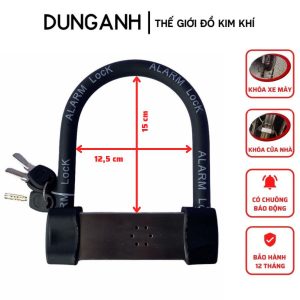 Khoá chữ U LK605 có chuông báo động chống trộm