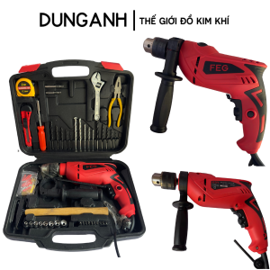Máy khoan cầm tay đủ bộ FEG EG 516 chính hãng